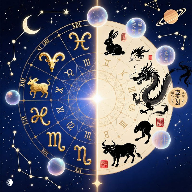 Стихии в Бацзы ≠ Стихии в западной астрологии