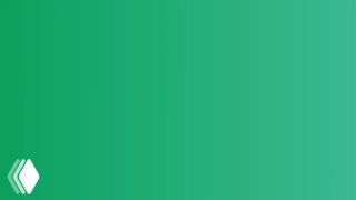 Зелёный градиентный фон с небольшим белым логотипом в левом нижнем углу; декоративное изображение для поста о маркетинге.