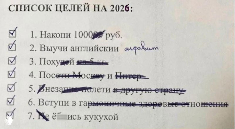 Почему планы на год умирают к февралю