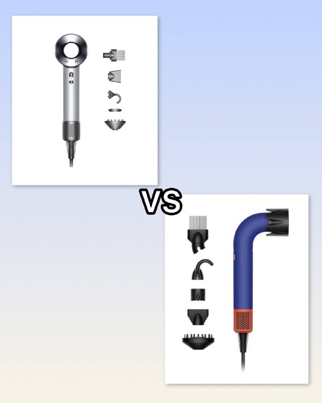 Сравнение Dyson Supersonic pro и HD18 Supersonic R pro