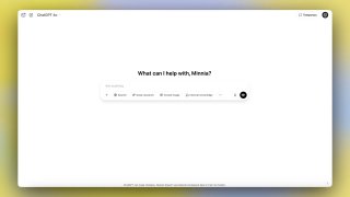 Изображение интерфейса чат‑бота на светлом фоне: окно чата и поле ввода, символизирующие новую функцию памяти ChatGPT.