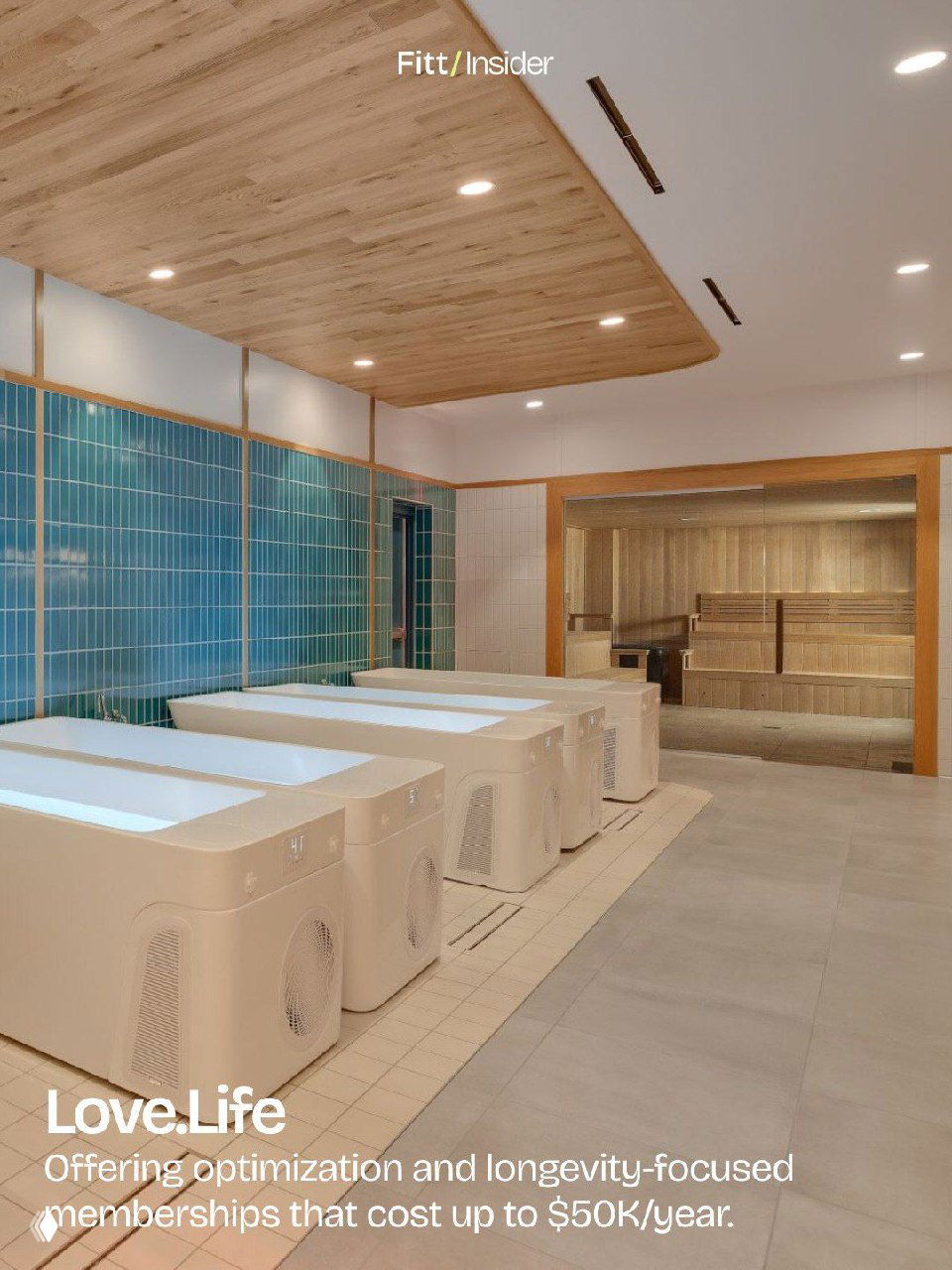 Просторные апартаменты восстановления Love.Life с капсулами и сауной; пример экосистемы с лабораторными анализами и персональными программами.