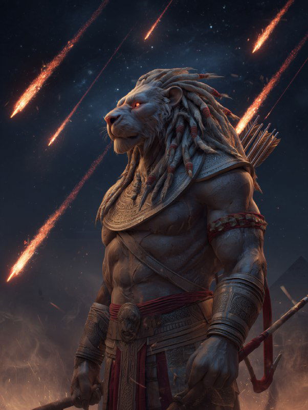 Бог-сфинкс Туту: повелитель демонов Сехмет