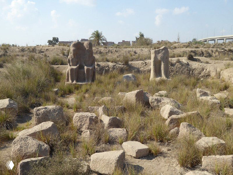 Как храм Бастет в Бубастисе превратился в руины