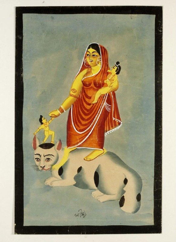 Шашхти — индуистская богиня, связанная с кошками