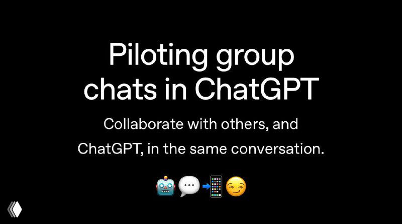 ChatGPT moves into messaging with group chats