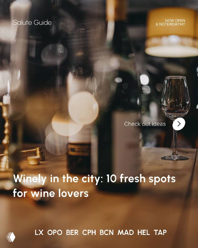 Winely in the city: 10 fresh spots for wine lovers