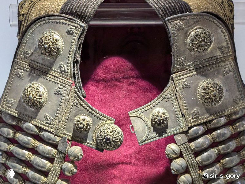 Жилет-елек с металлическими накладками и жесткой конструкцией на подкладке — пример предмета, совмещающего декоративную и защитную функцию в истории Черногории.