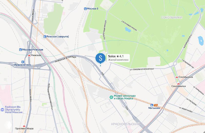 ЖК Solos (DAR) — на границе Сокольников и ТТК
