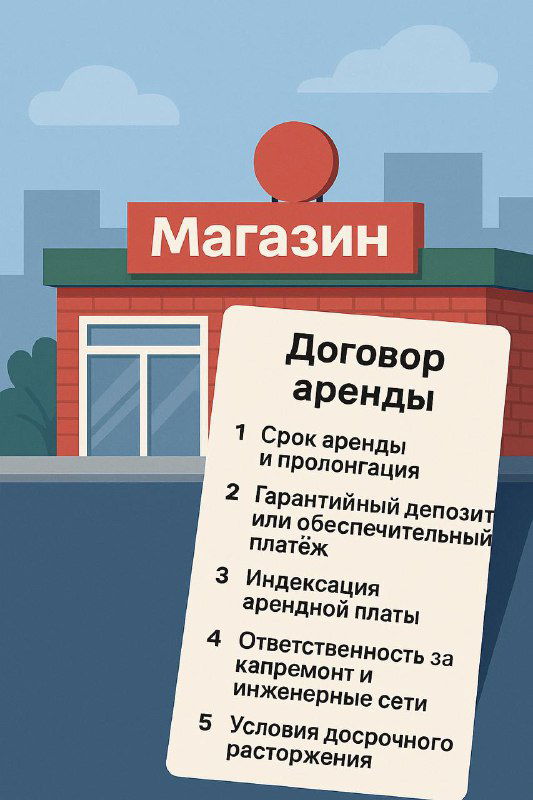 Договор аренды с федеральной сетью: 5 ключевых пунктов