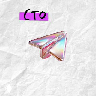 Голографическая 3D-иконка бумажного самолёта в стиле логотипа Telegram на фактурной белой бумаге; декоративный фон и небольшая пометка в углу.