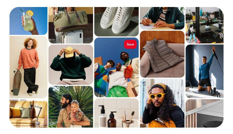 Коллаж из изображений: мужчины, уход за кожей и бородой, стиль и домашний декор — визуализация роста мужской аудитории в уходе.