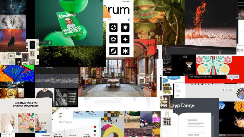 Коллаж-превью выпуска Журналус № 419: множество миниатюр, скриншотов и иллюстраций, представляющих подборку материалов и визуальную витрину номера.