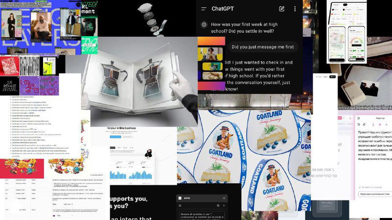 Коллаж-превью материалов Журналус №425: обложки, развороты, иллюстрации, макеты и скриншоты, показывающие разнообразие контента в выпуске.