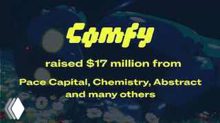 Баннер с логотипом Comfy и текстом о привлечении $17 млн: превью для поста о ComfyUI, демонстрирующее бренд и сообщение о финансировании.