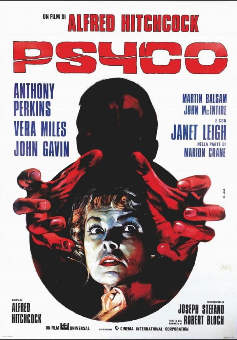 Постеры к фильмам Альфреда Хичкока