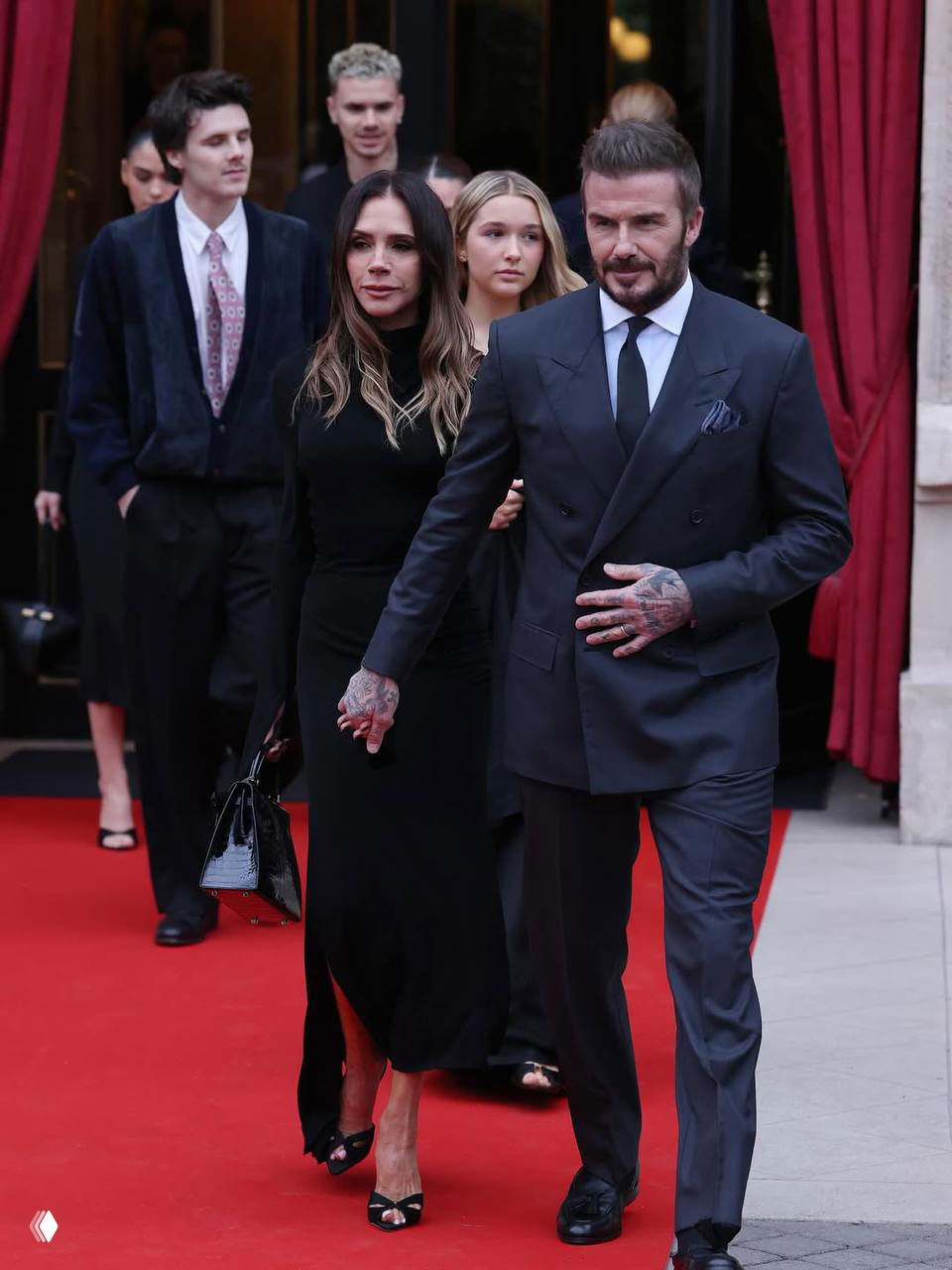 Семья Бекхэмов на Неделе высокой моды в Париже