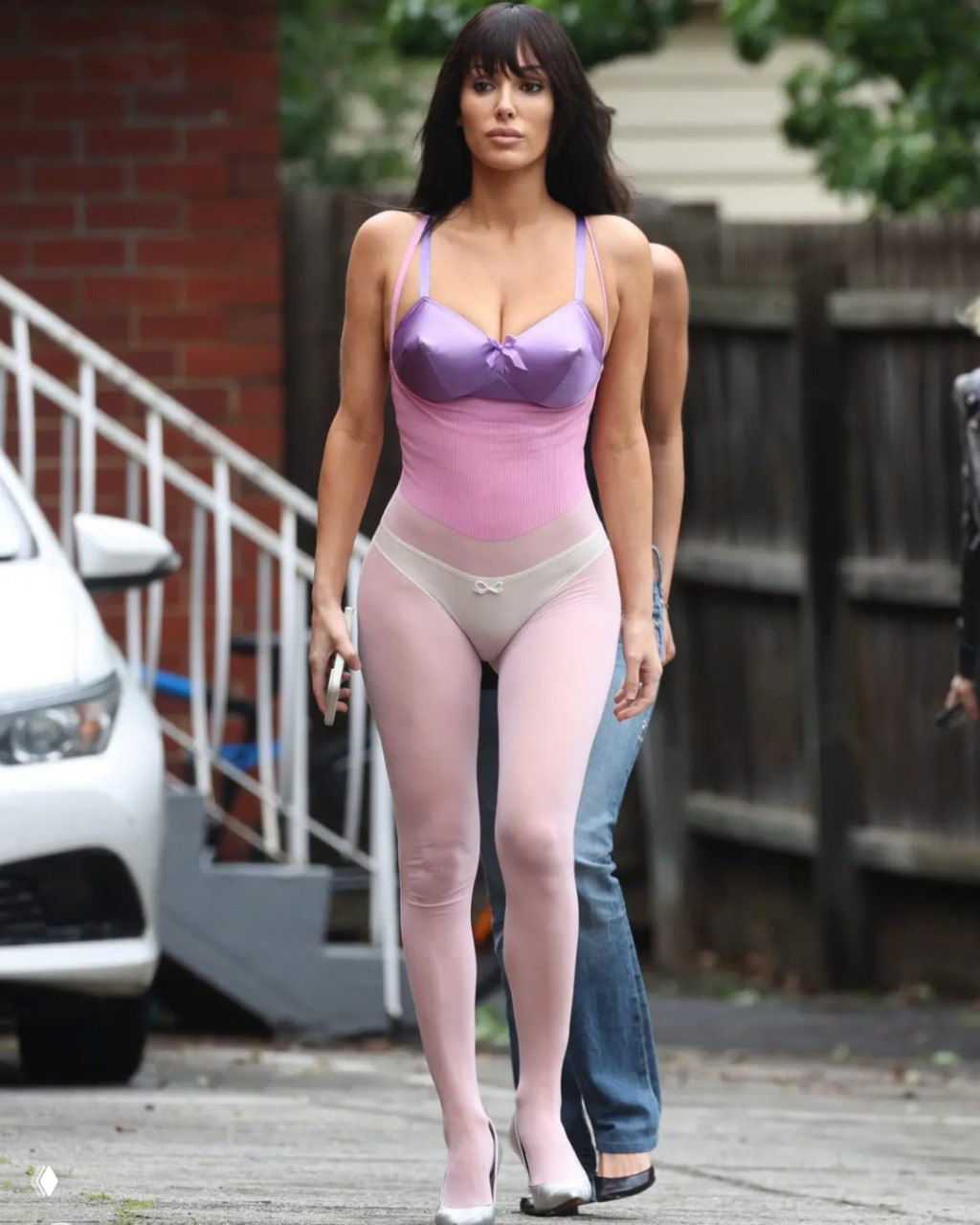 Бьянка Цензори в белье собственного бренда