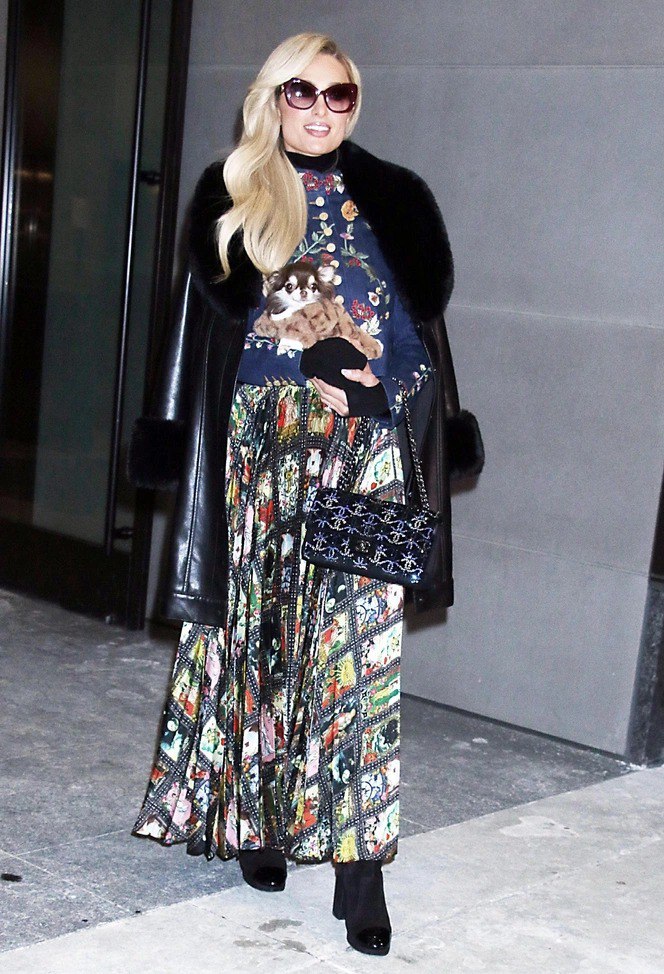 Пэрис Хилтон — новая гламурная эра и шубки для собачки