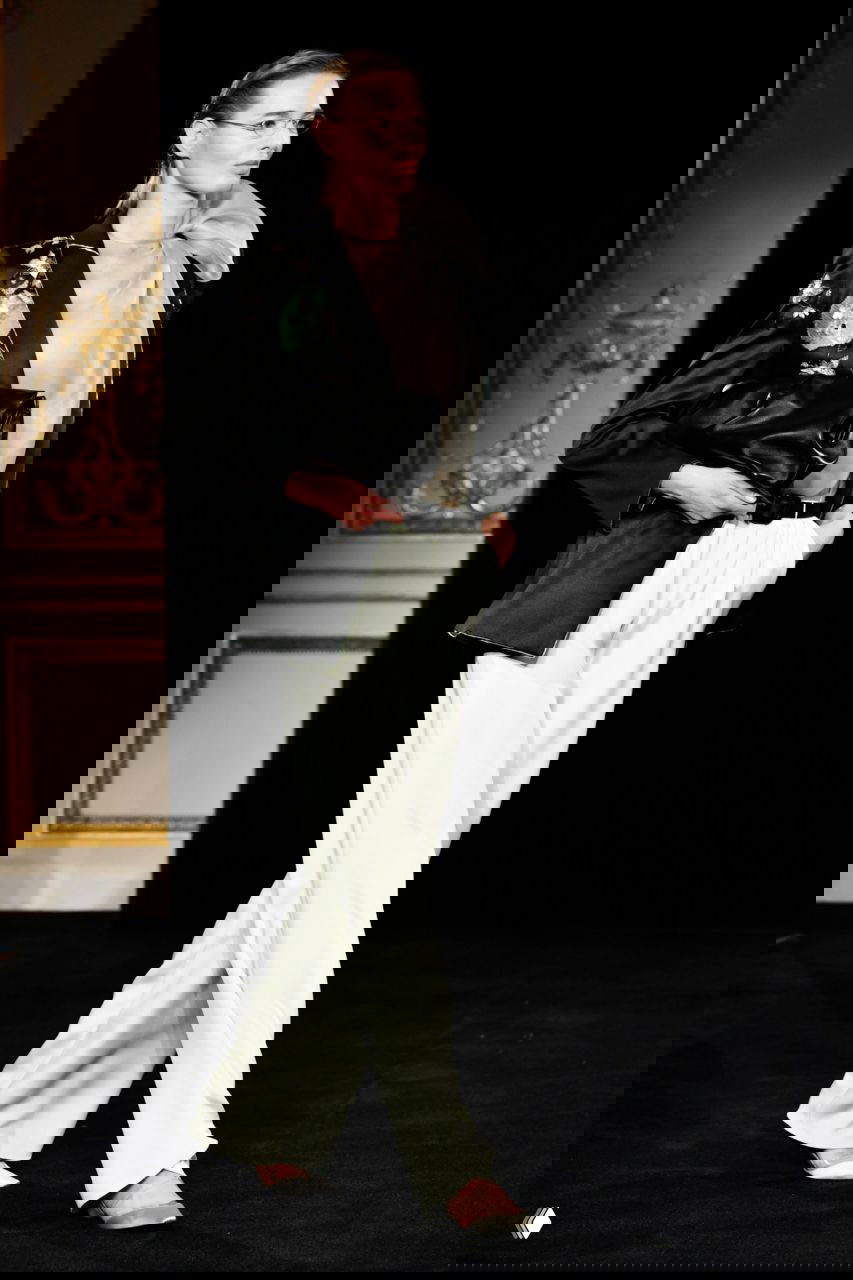 Образы Giorgio Armani в мятных оттенках