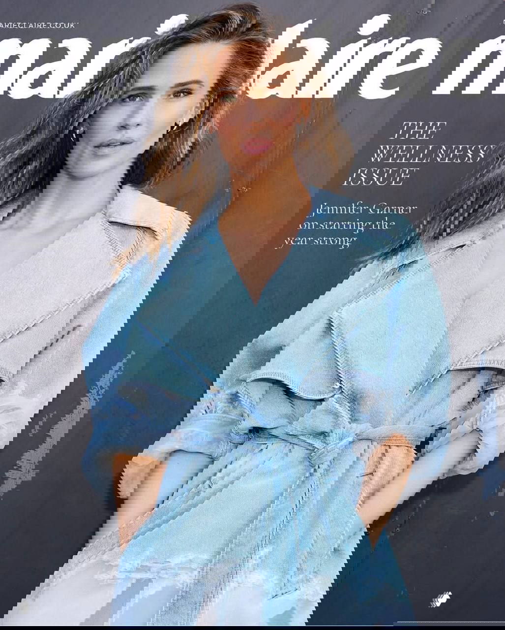 Дженнифер Гарнер на обложке английского Marie Claire