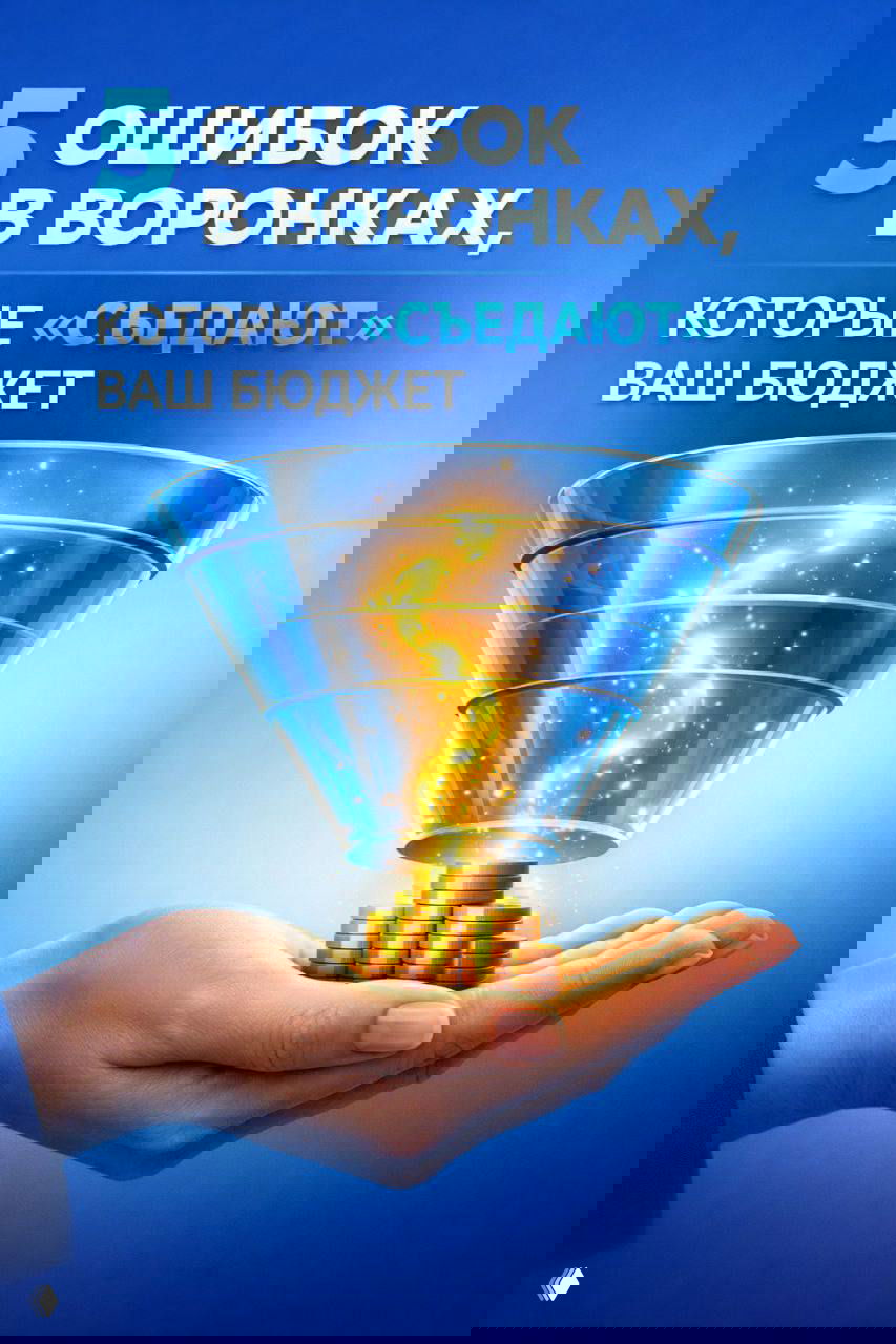 5 ошибок в воронках продаж, которые «съедают» ваш бюджет