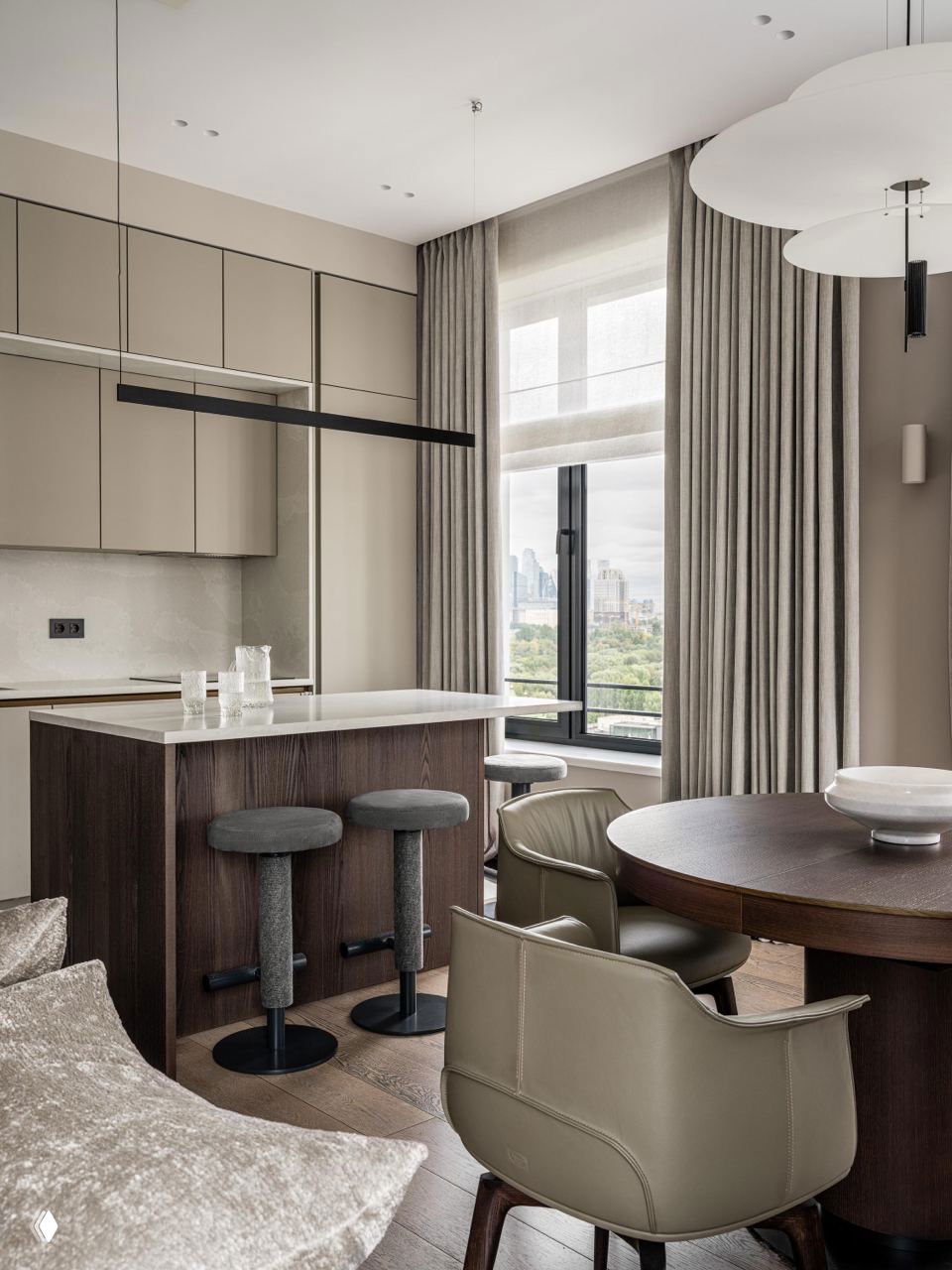 «Тихая роскошь» на Минской: как кошка вдохновила интерьер