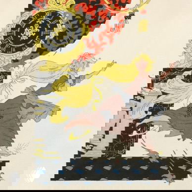 Иллюстрация в детском стиле с детализацией персонажей и сценой из сказки; пример ранних книжных работ Булатова в издательствах «Детгиз» и «Малыш».