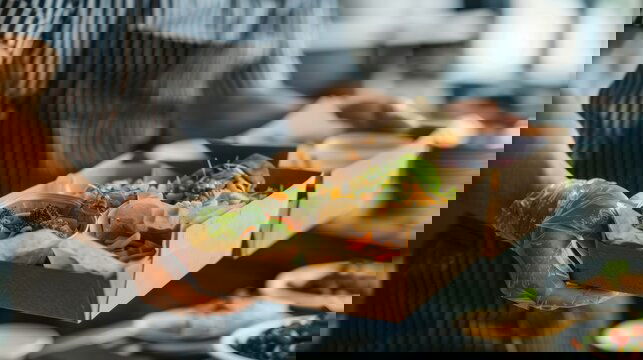 Сокращение визитов в рестораны и рост трат в общепите