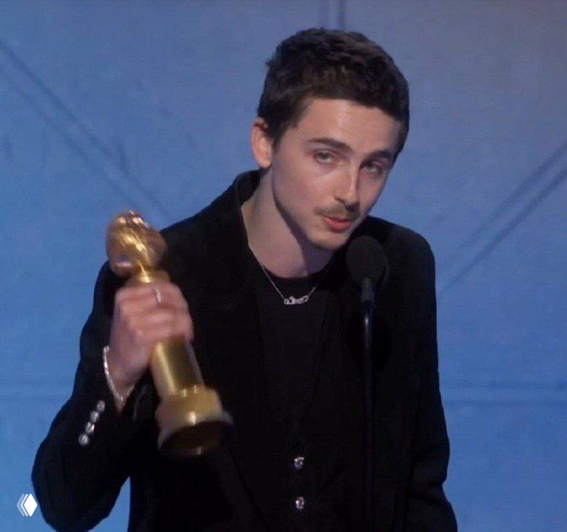 Тимоти Шаламе получил первый «Золотой глобус»