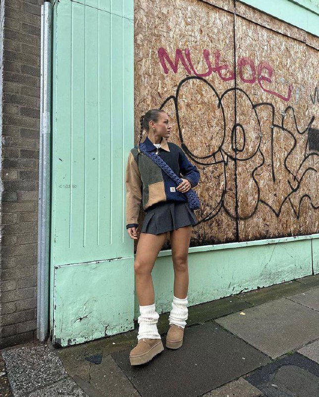 Идеи, как застилизовать гетры и высокие гольфы