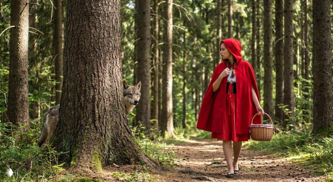 «Иди прямо» в «Красной Шапочке» как ловушка