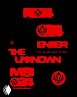 Чёрный макет с красными логотипами и текстовыми блоками, разрозненные элементы брендинга на тёмном фоне для использования в соцмедиа и сторис.