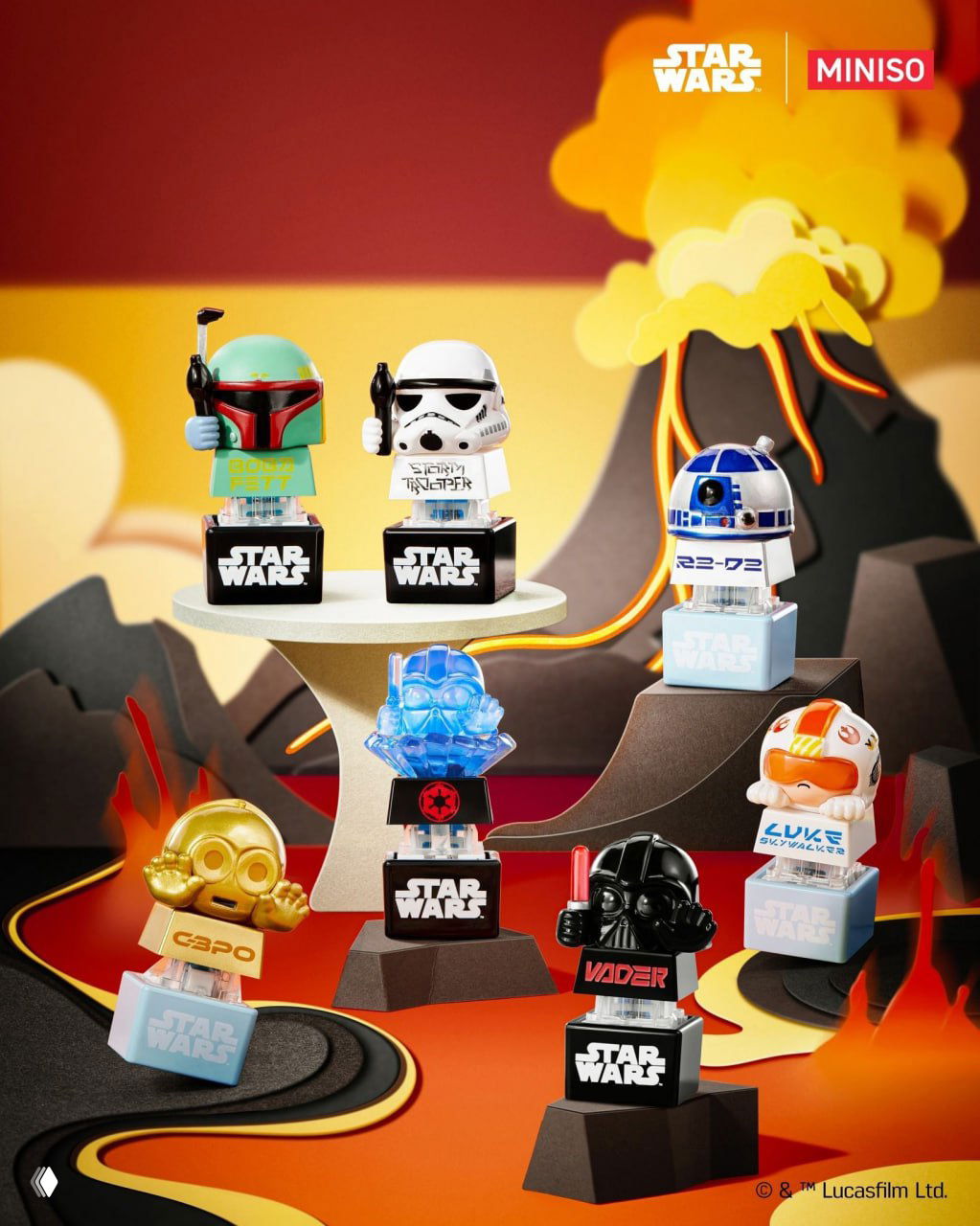 Miniso анонсировали кейкапы с героями «Звездных войн»