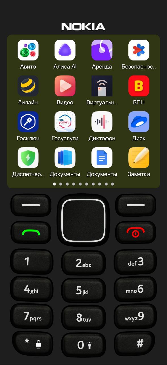 Android превратили в Nokia 1280