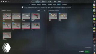 Детализированный скриншот инвентаря CS2 с множеством скинов и открытым окном обмена, демонстрирующий резкое падение цен ножей.