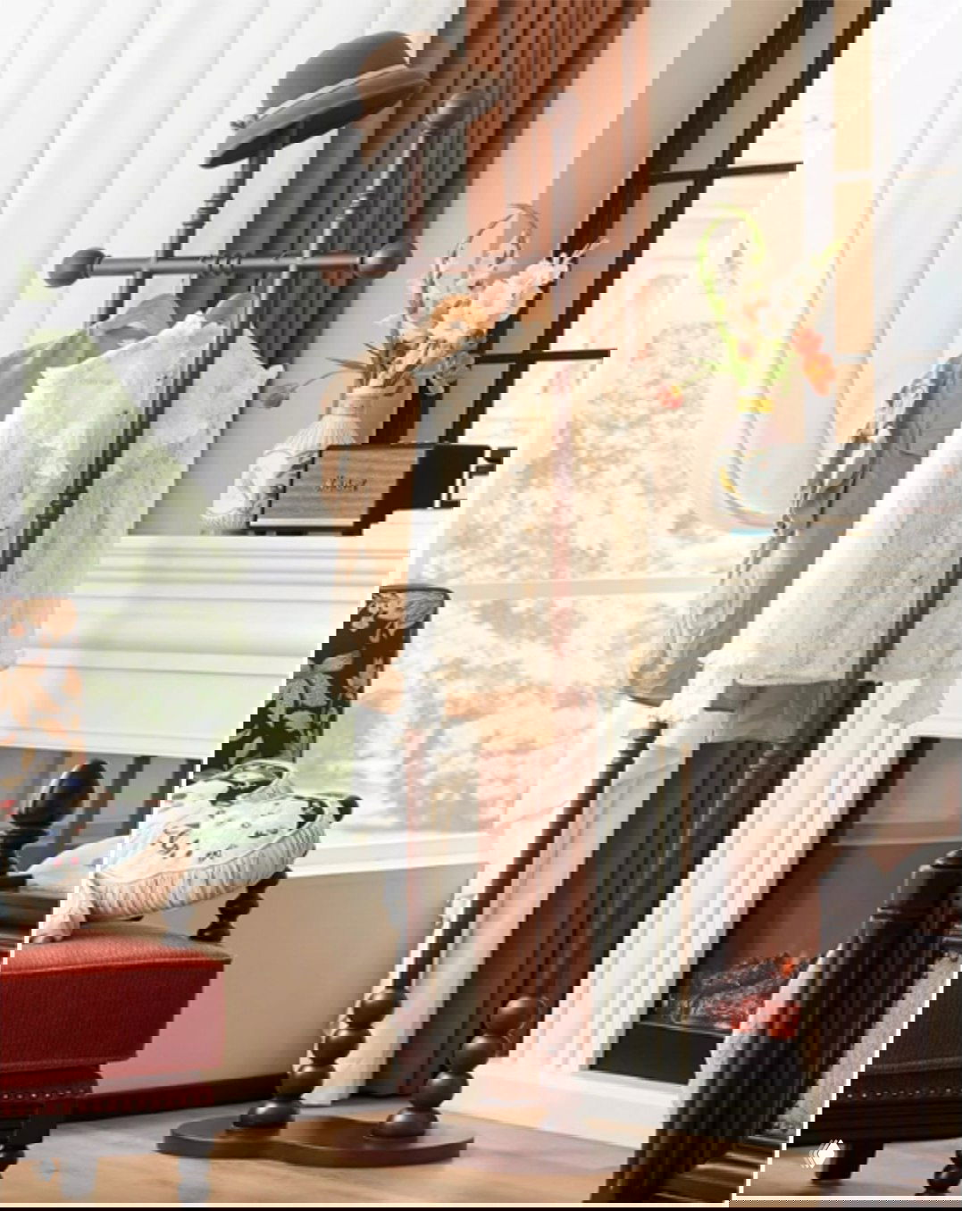 Вешалка для одежды из массива дуба — натуральная роскошь