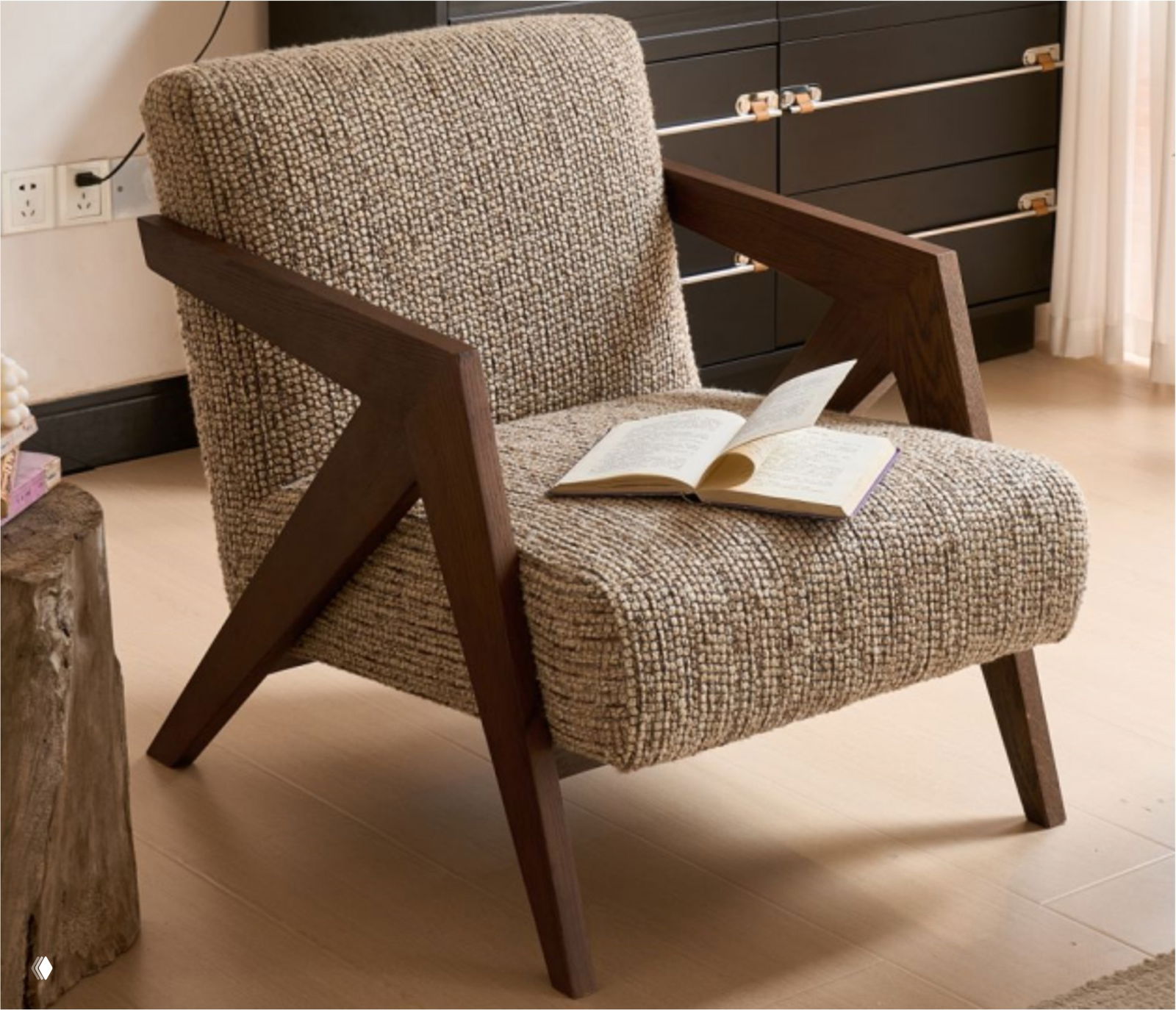 Кресло из массива дуба — натуральная роскошь