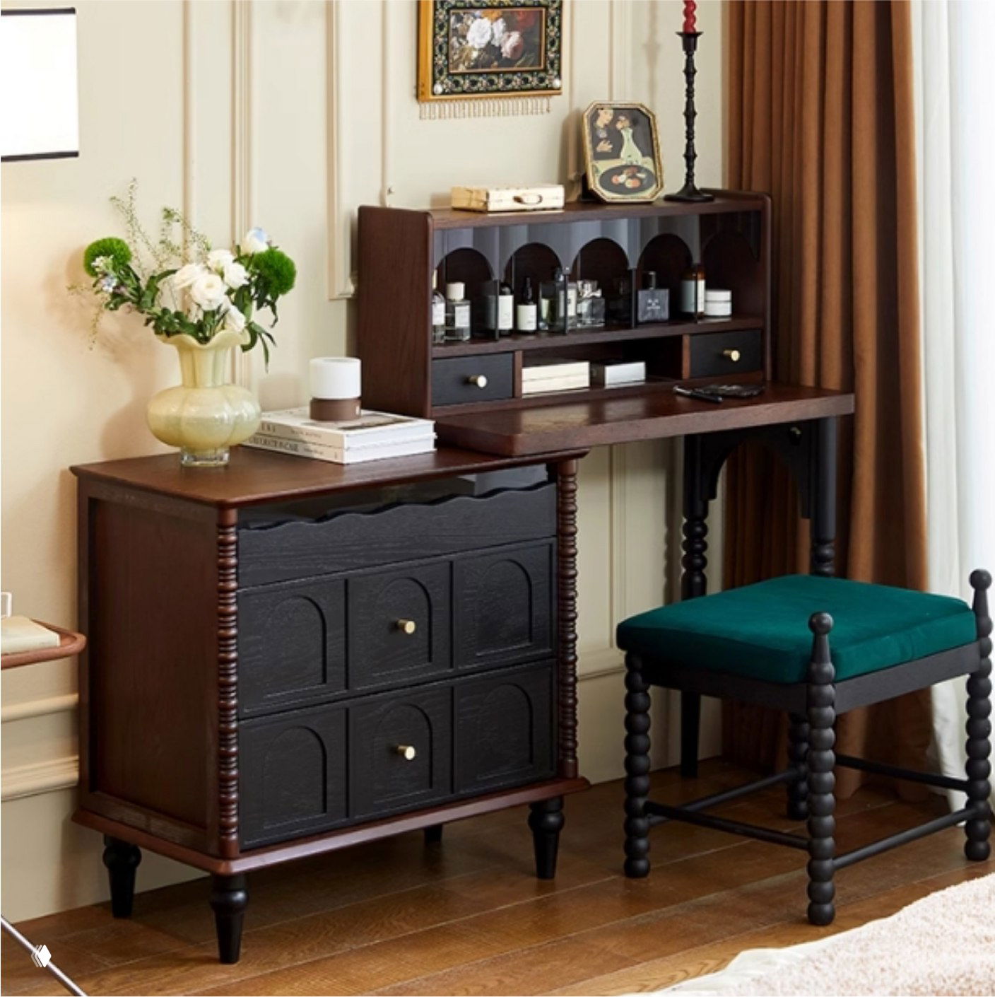 Туалетный столик из массива дуба — натуральная роскошь