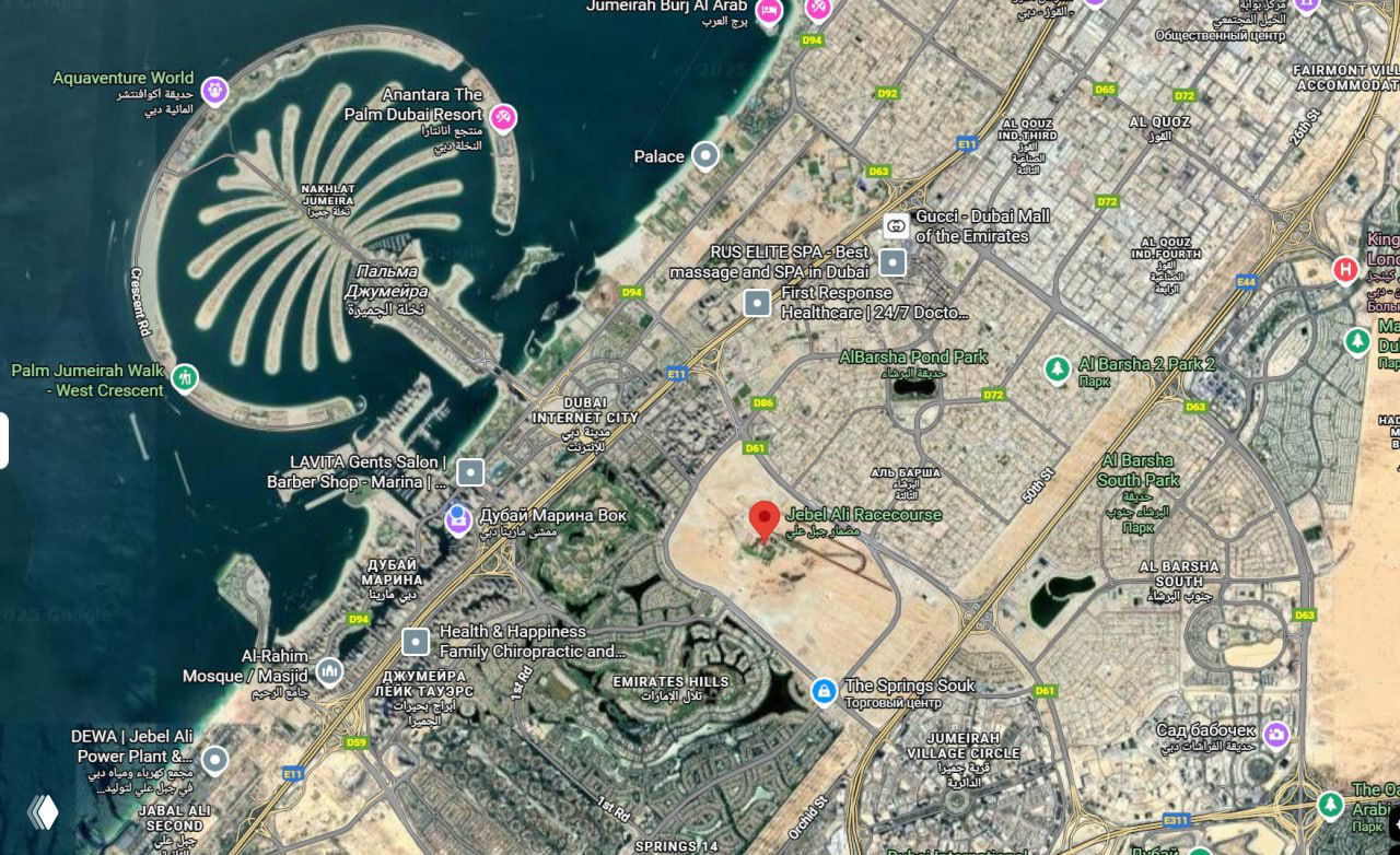 Новый зелёный район в Дубае