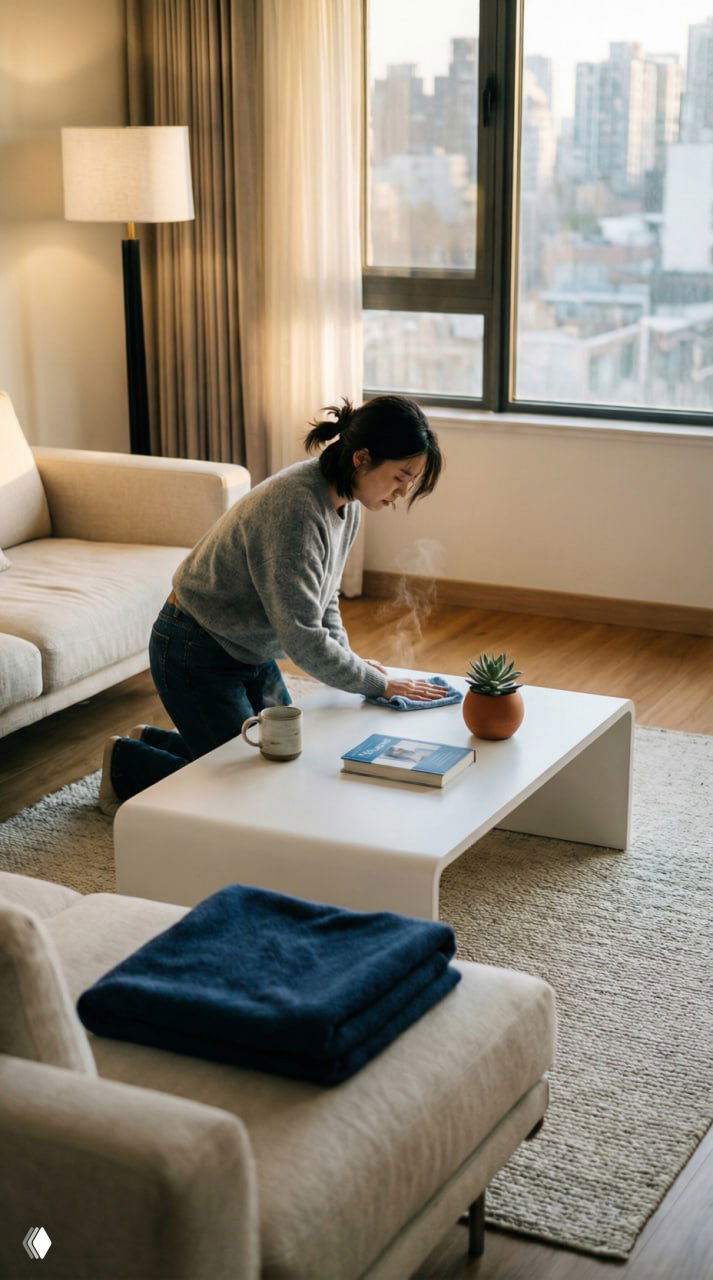 Подготовка пространства к Китайскому Новому году