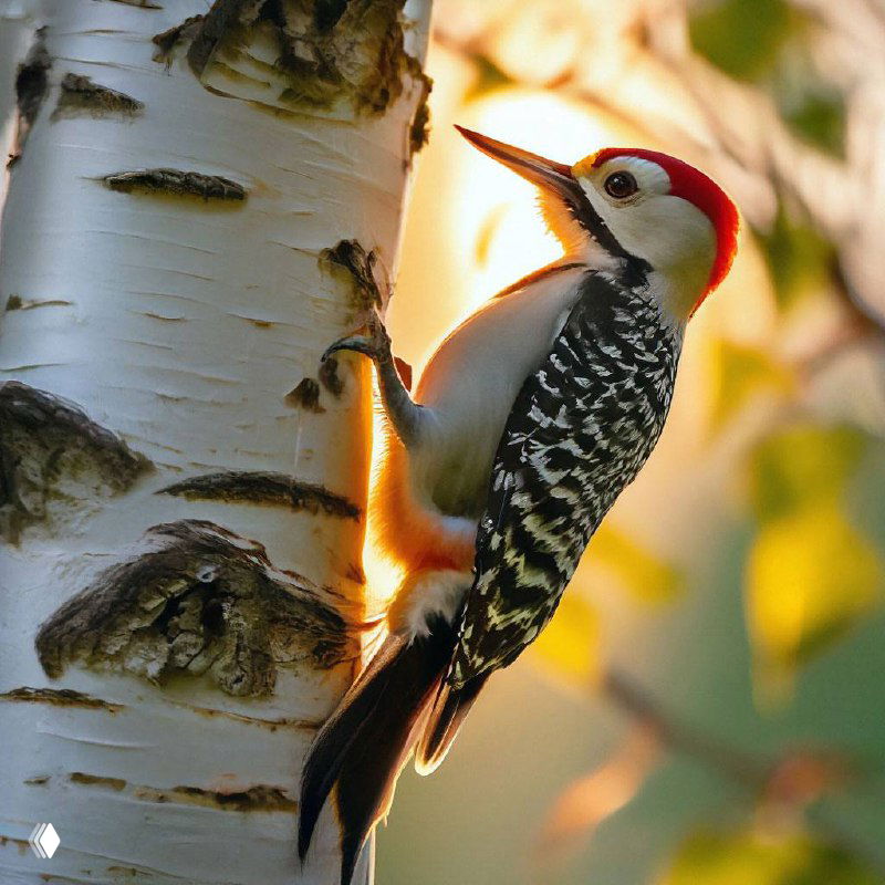 Сказка про дятла Кукку и первую Феду — Береза
