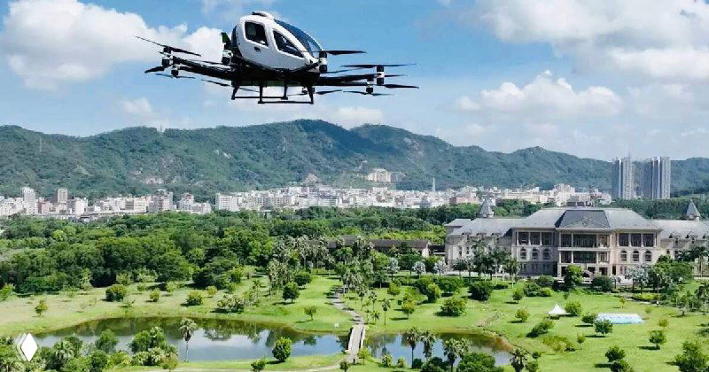 Китай ускоряет развитие eVTOL: такси уже с 2026